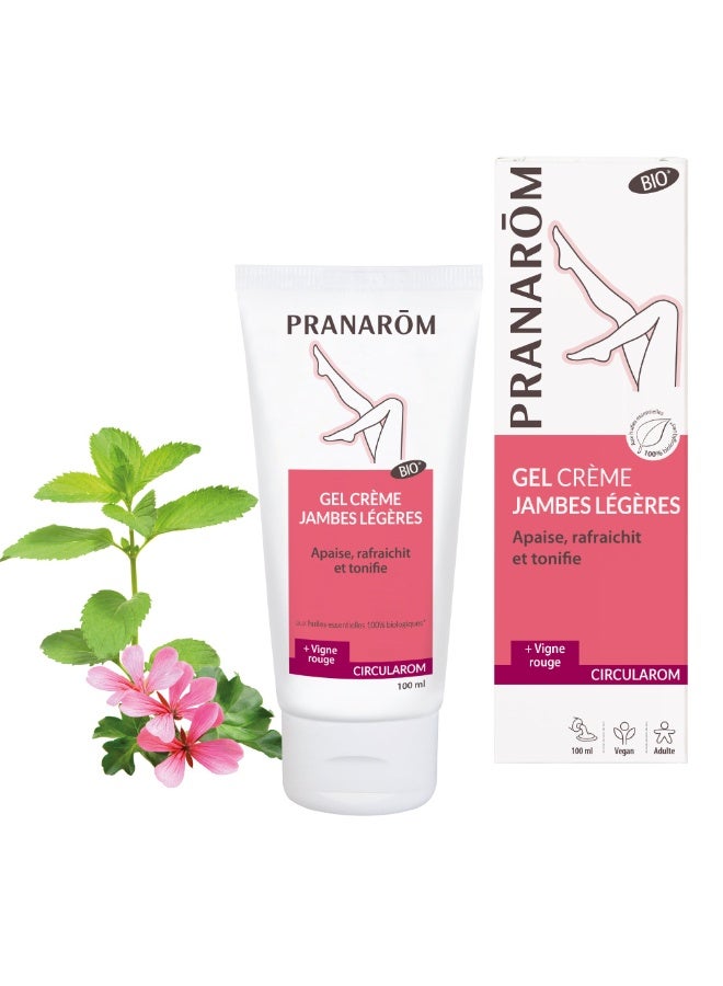 PRANAROM Pranarôm Circularom Organic Gel Cream Light Legs 100 ml - Image 3